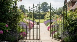 Gate background image