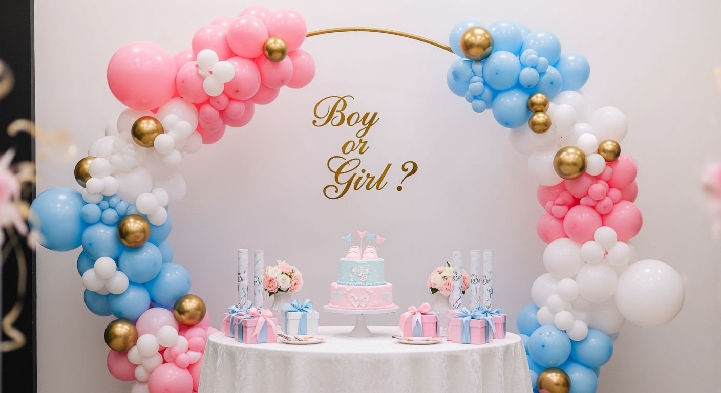 Gender reveal background image 2