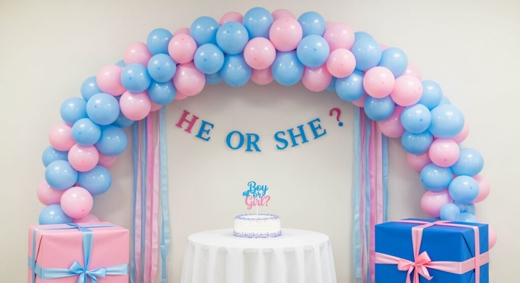 Gender reveal background image 3