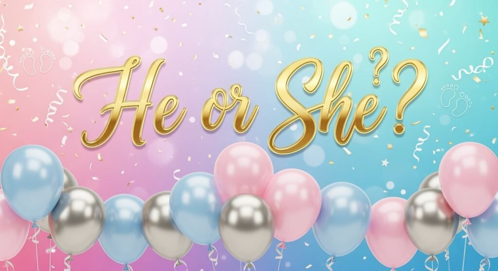 Gender reveal background image 4