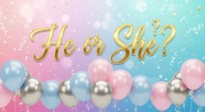 Gender reveal background image 4