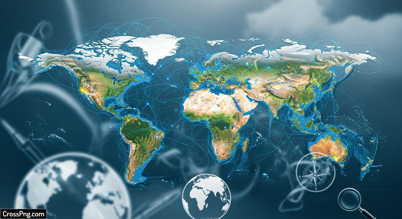 Geography background image 2