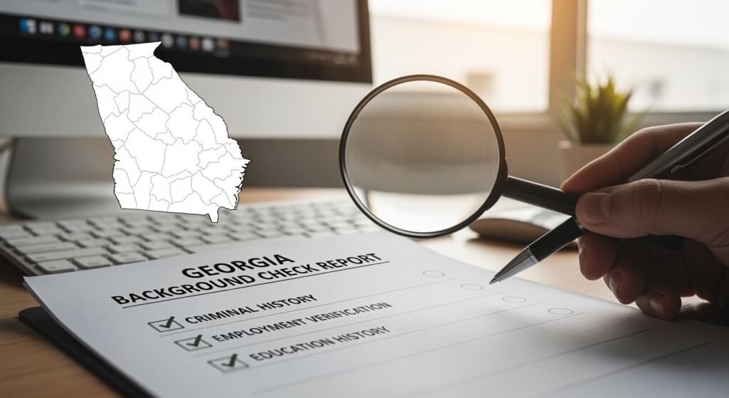 Georgia background check image