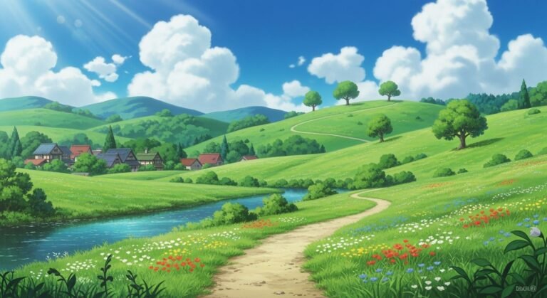 Ghibli background image 2