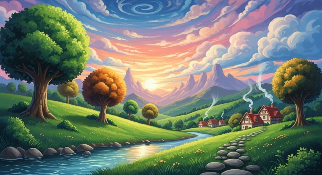 Ghibli background image 3