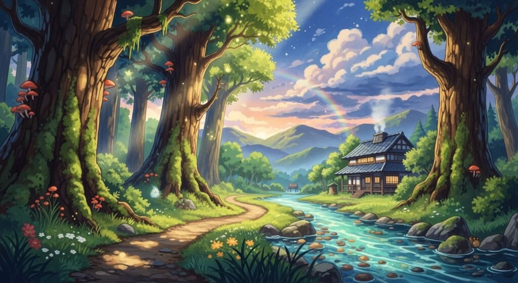 Ghibli background image 4