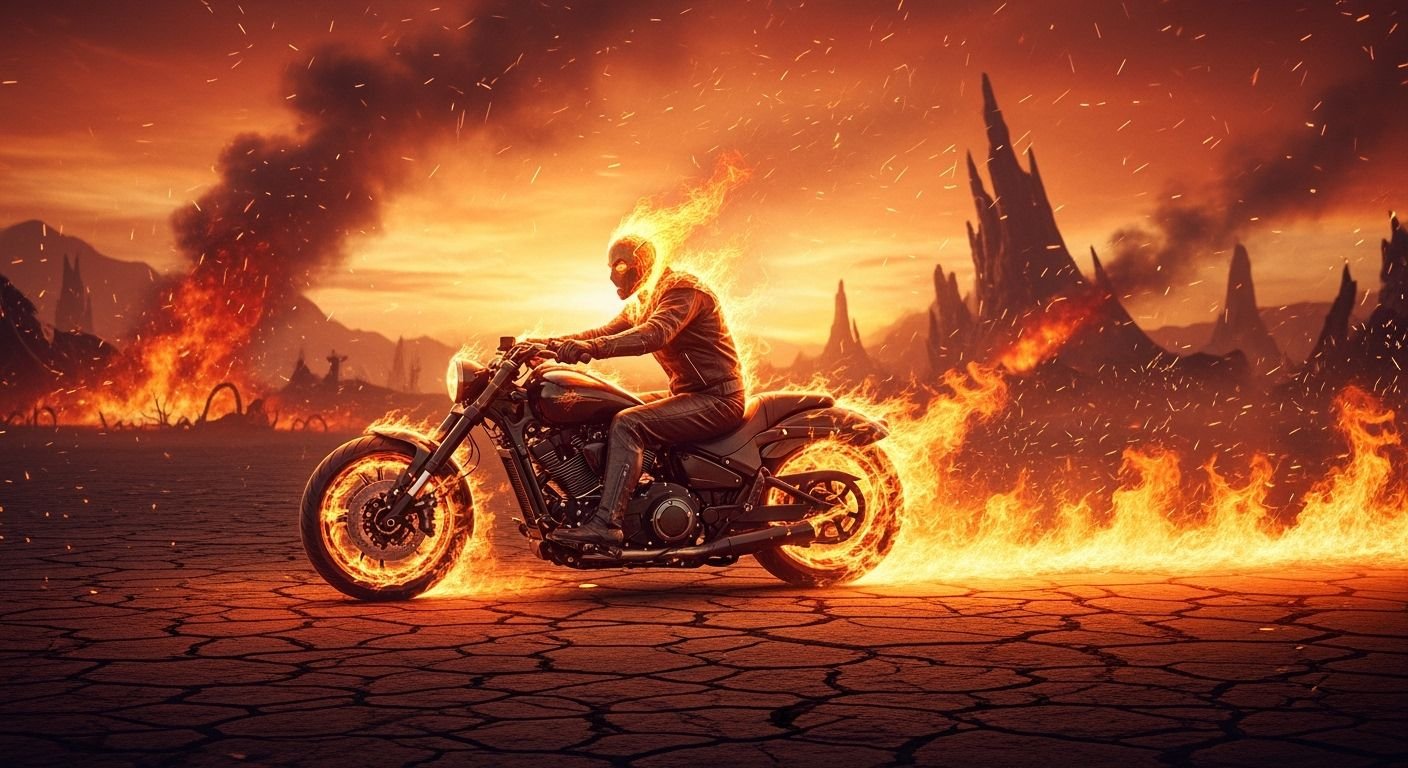 Ghost rider background image 3
