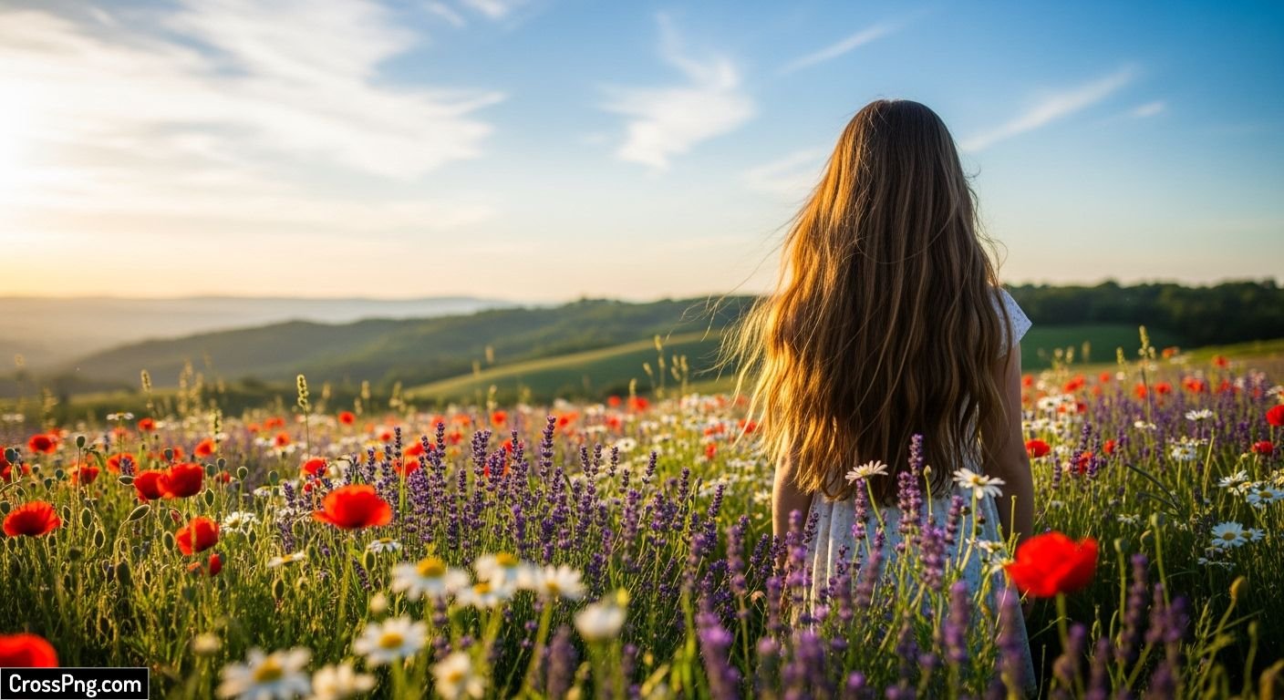 Girl background full hd image