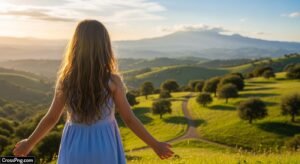 Girl background image