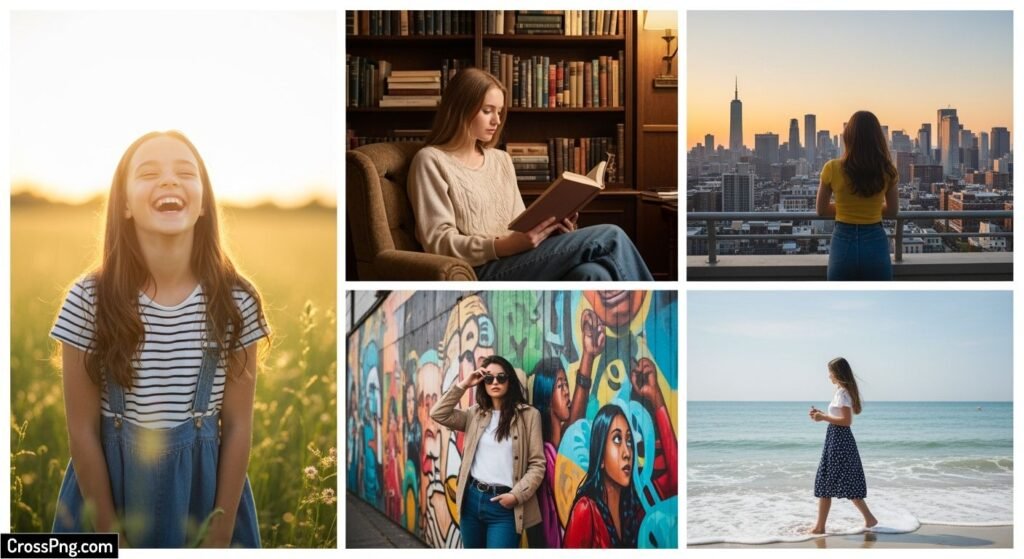 Girl background images for editing image