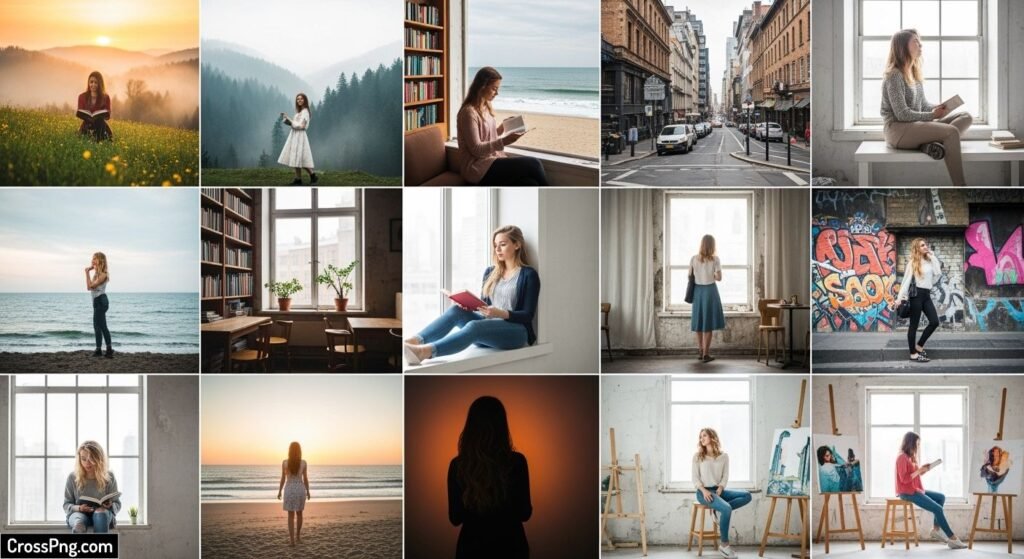 Girl background images for editing image 3