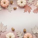 Girly cute fall background image