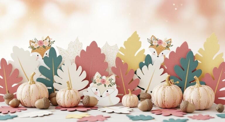 Girly cute fall background image 2