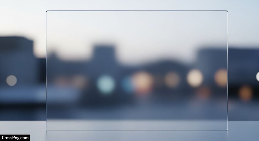 Glass background image