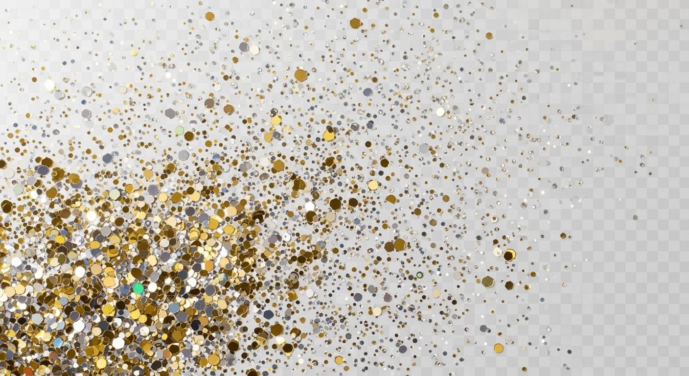 Glitter transparent background image 4