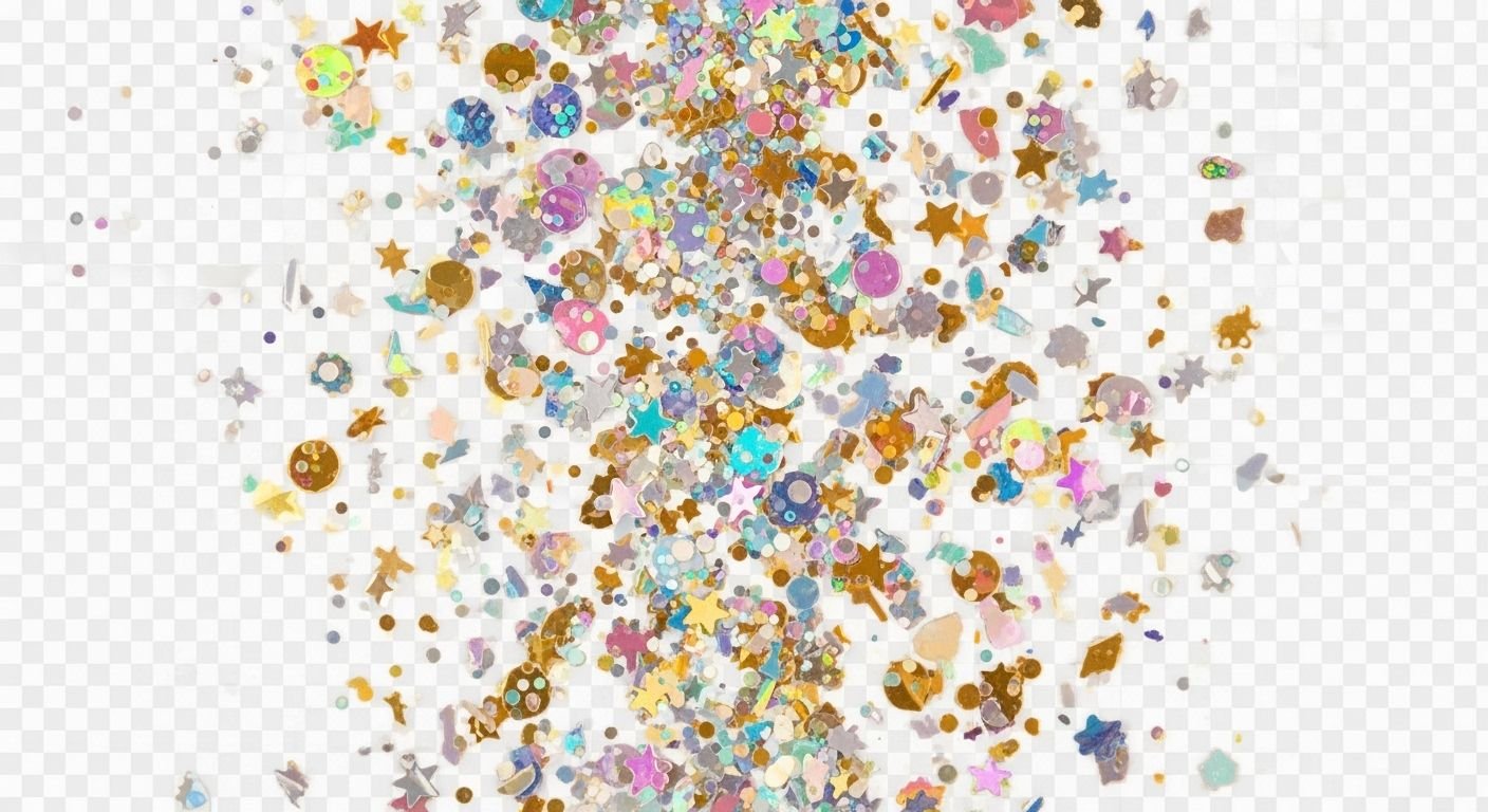 Glitter transparent background image