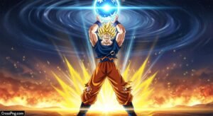 Goku background image