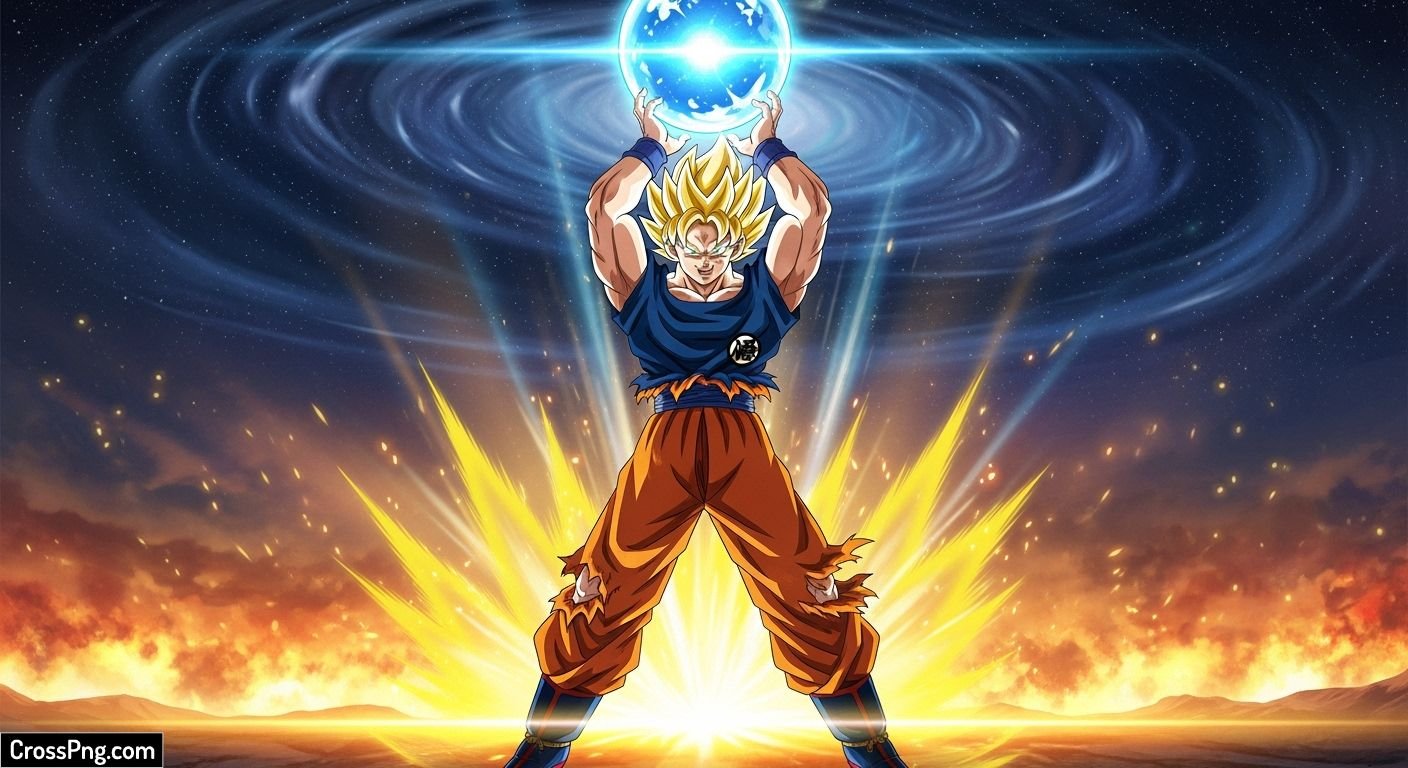 Goku background image