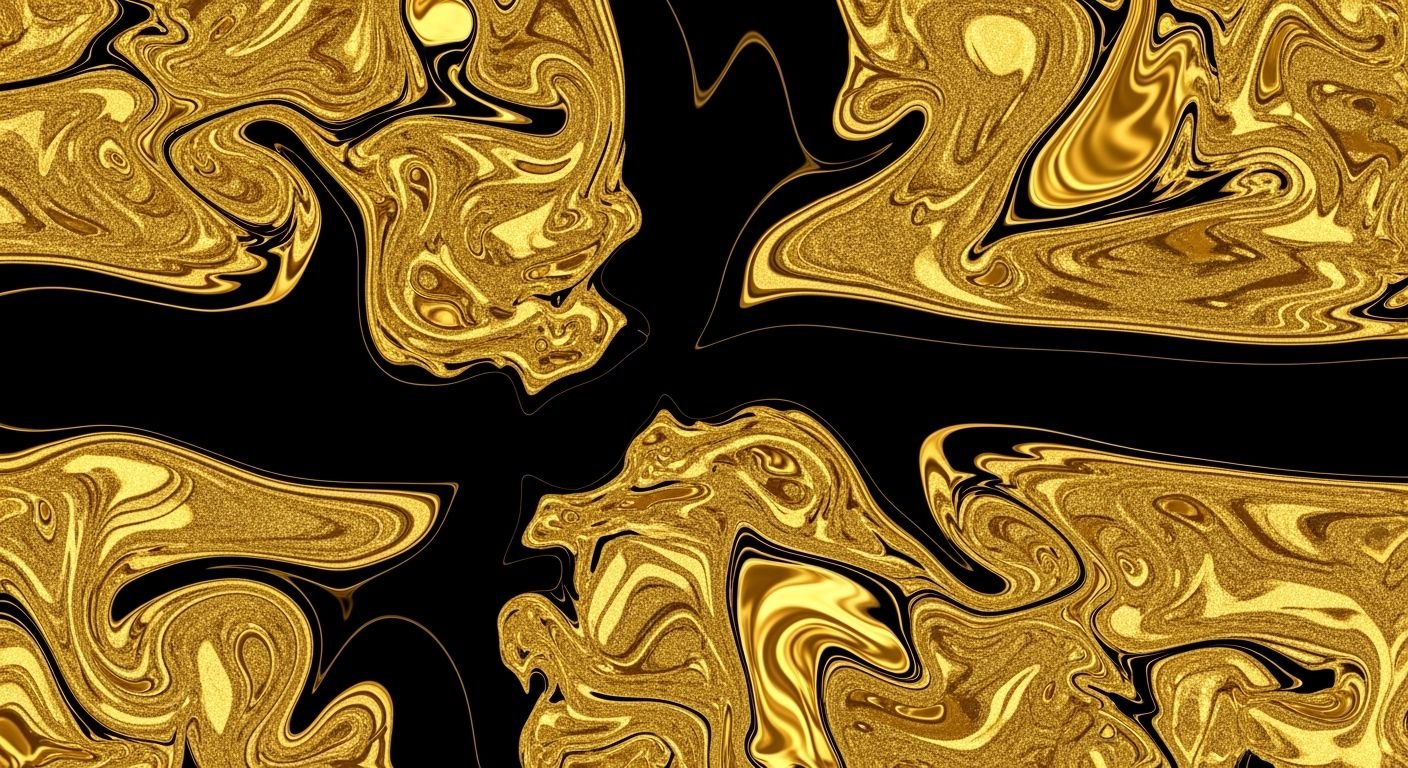 Gold and black background image