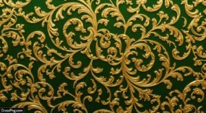 Gold green background image 2