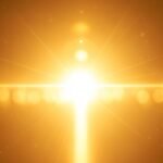 Gold light background image