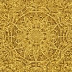 Gold mandala background image