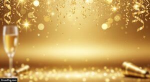 Gold new year background image