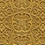 Gold pattern background image
