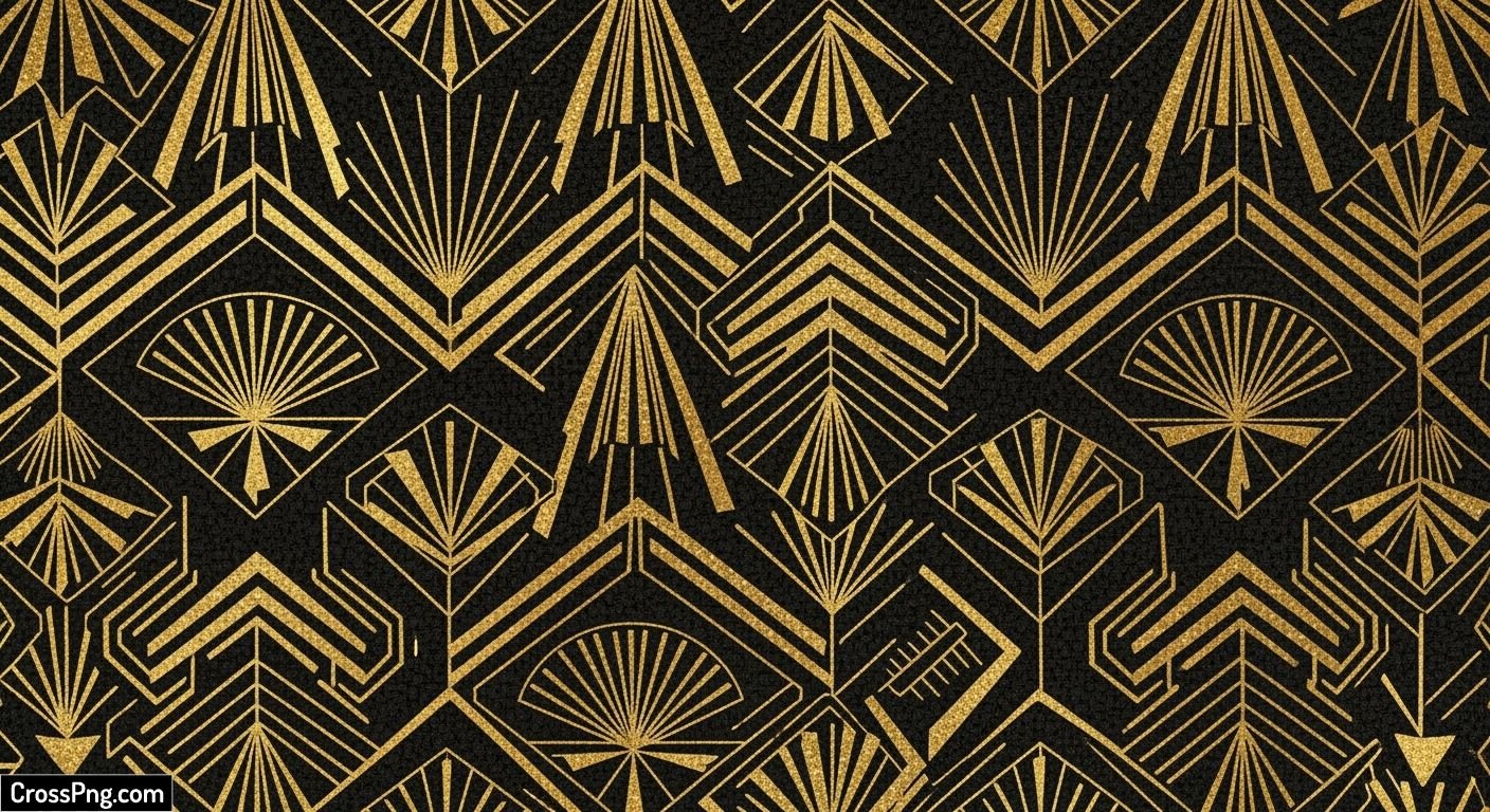 Gold pattern background image 2