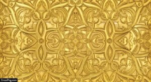 Gold pattern background image 3