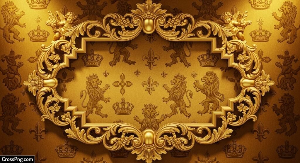 Gold royal background image