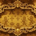 Gold royal background image