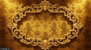 Gold royal background image