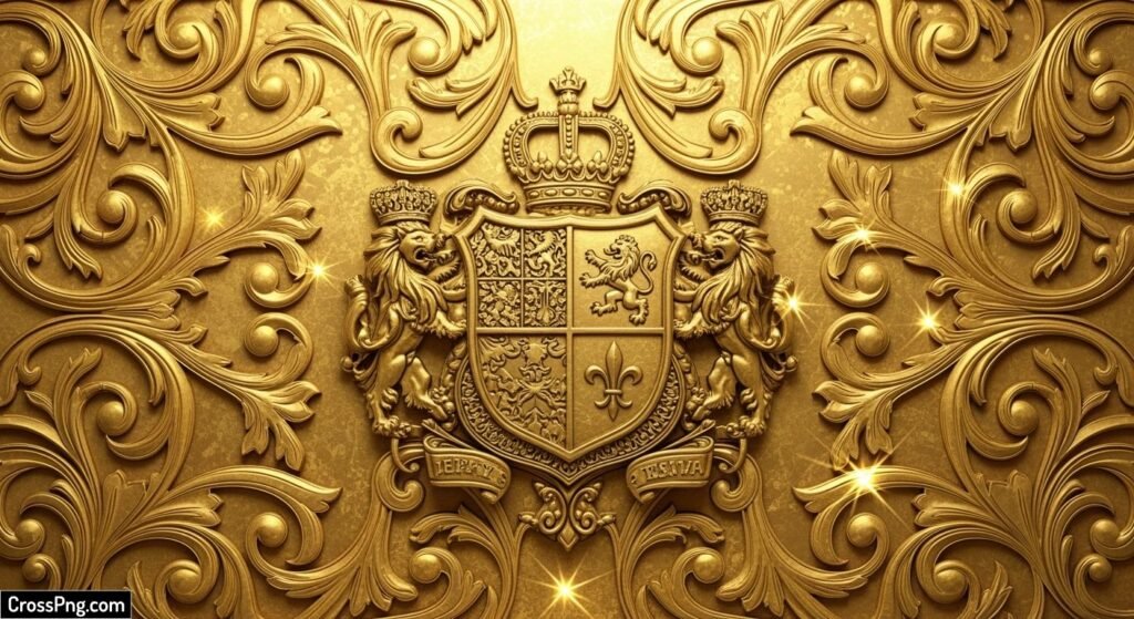 Gold royal background image