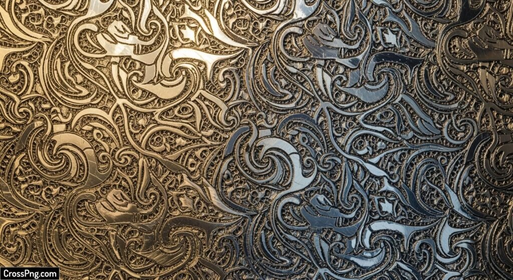 Gold silver background image 3