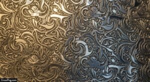 Gold silver background image 3