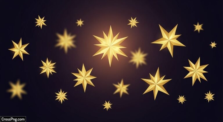 Gold star background image