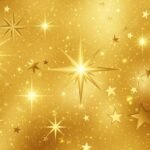 Gold star background image 2