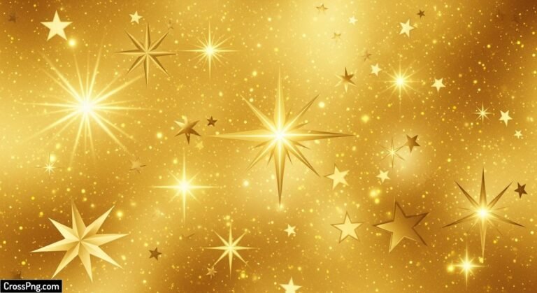 Gold star background image 2
