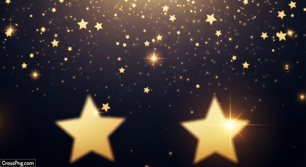 Gold star background image 3