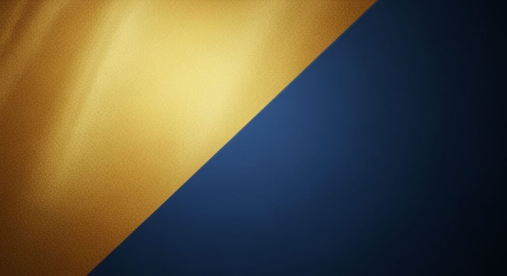 Golden and blue background image 2