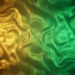 Golden green background image