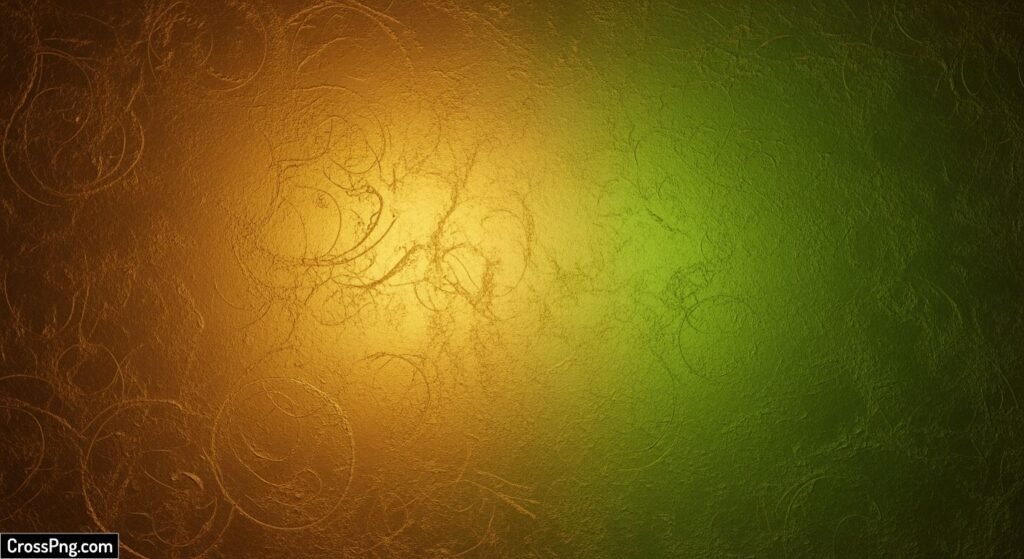 Golden green background image 3