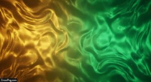 Golden green background image