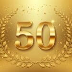 Golden jubilee background image