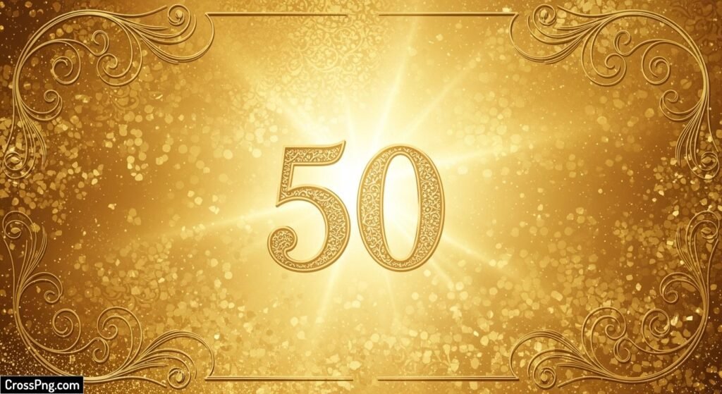 Golden jubilee background image