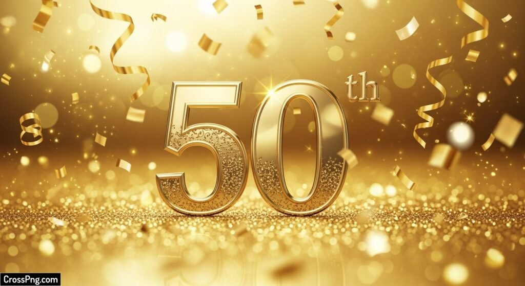 Golden jubilee background image 2