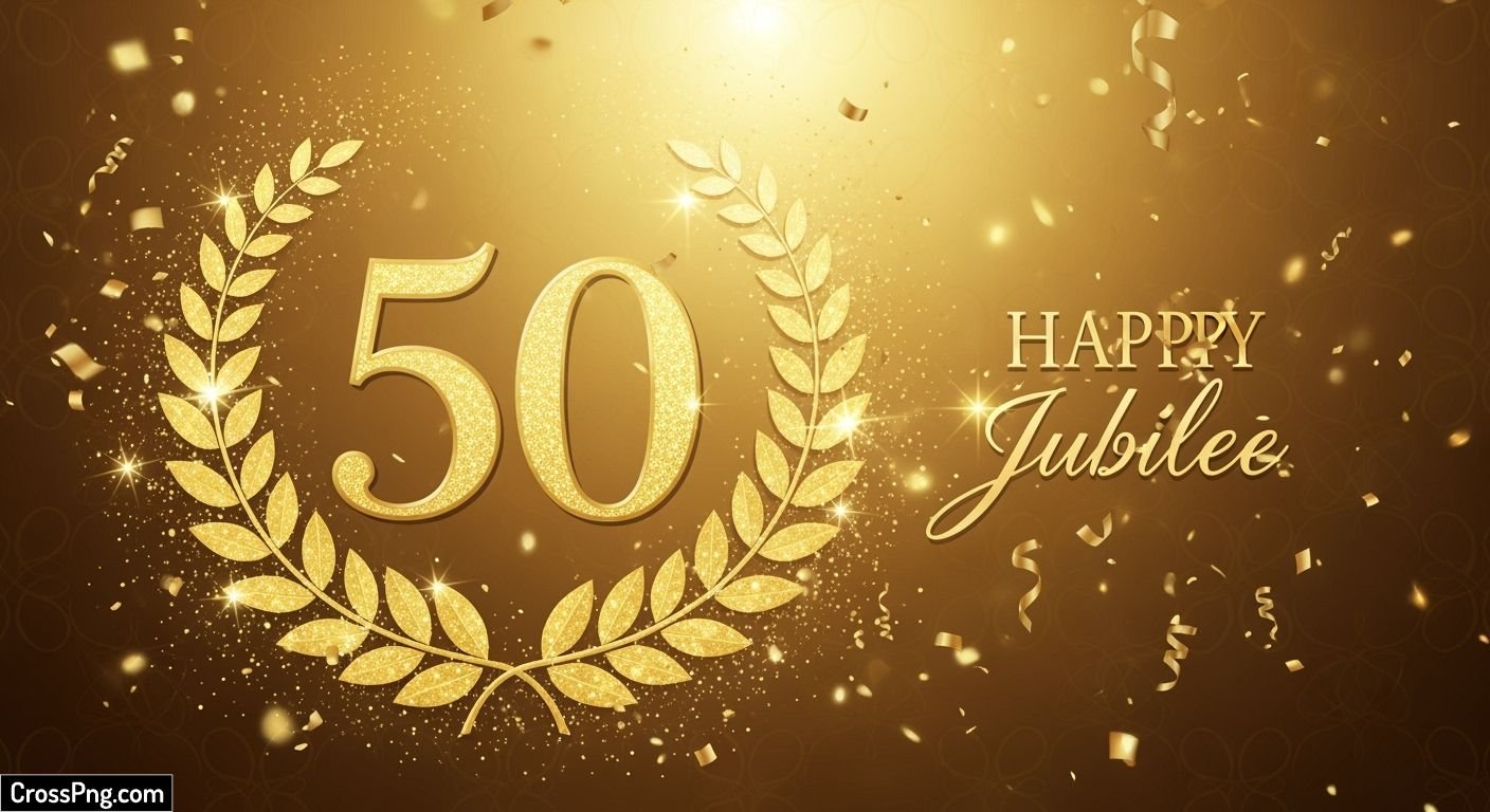 Golden jubilee background image 3