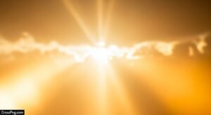 Golden light background image