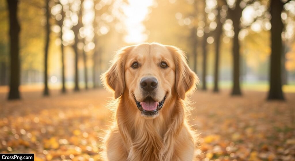 Golden retriever background image 2